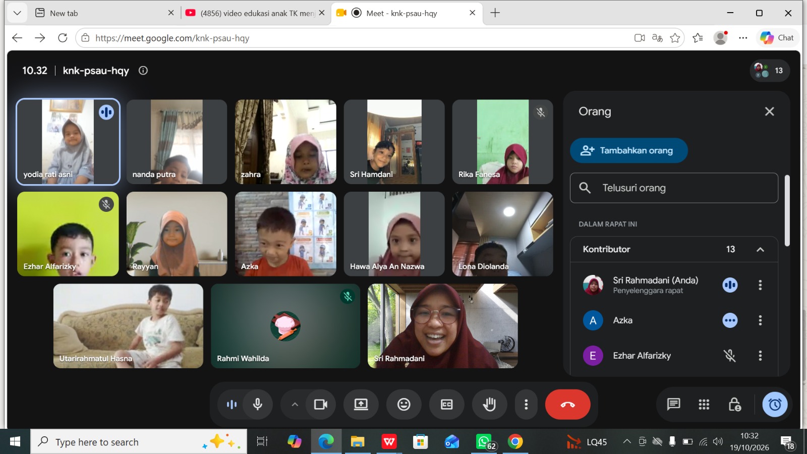 Kegiatan PJJ Kelas At Tin 1